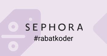 Sephora rabatkode .